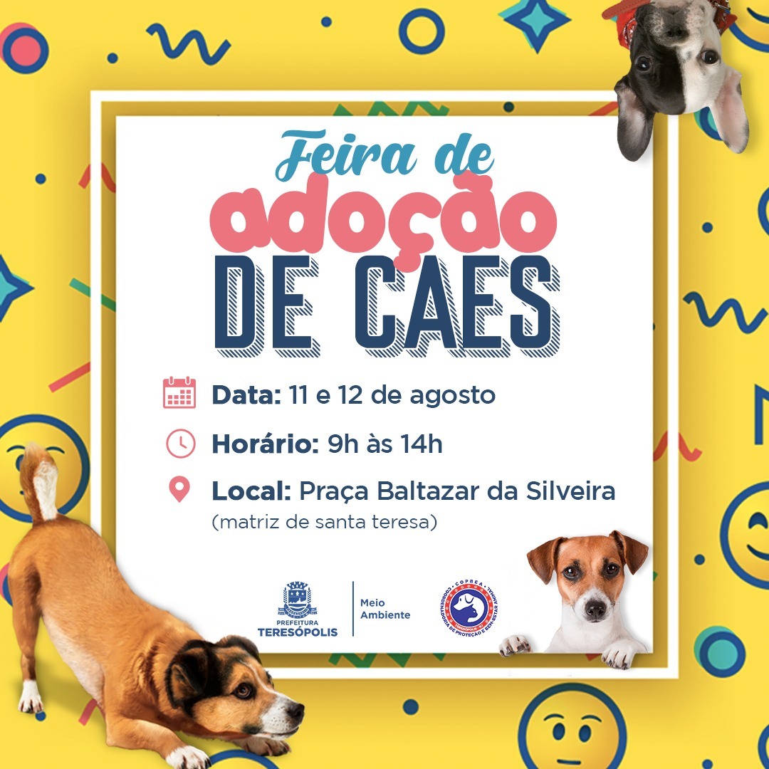 Feira De Ado O De C Es Da Copbea Acontece Nesta Sexta E S Bado Na